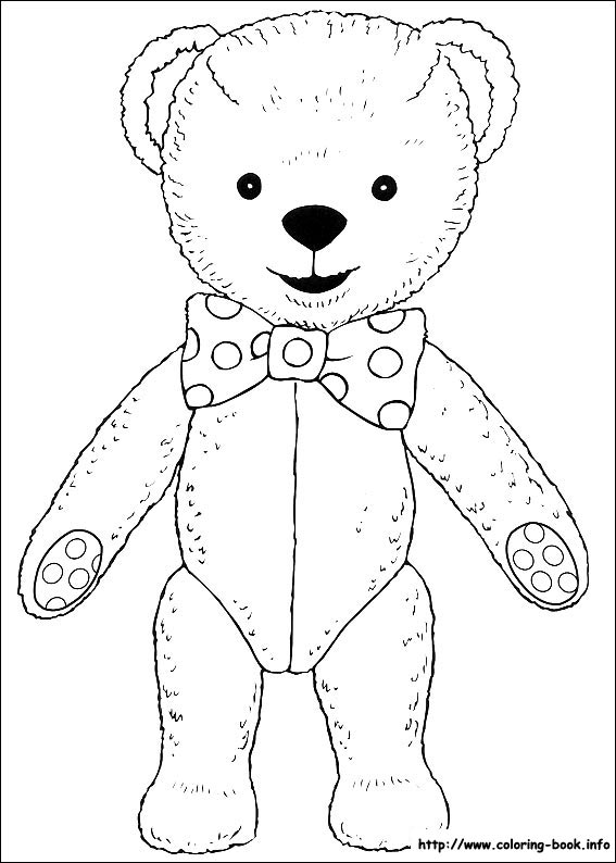 Andy Pandy coloring picture